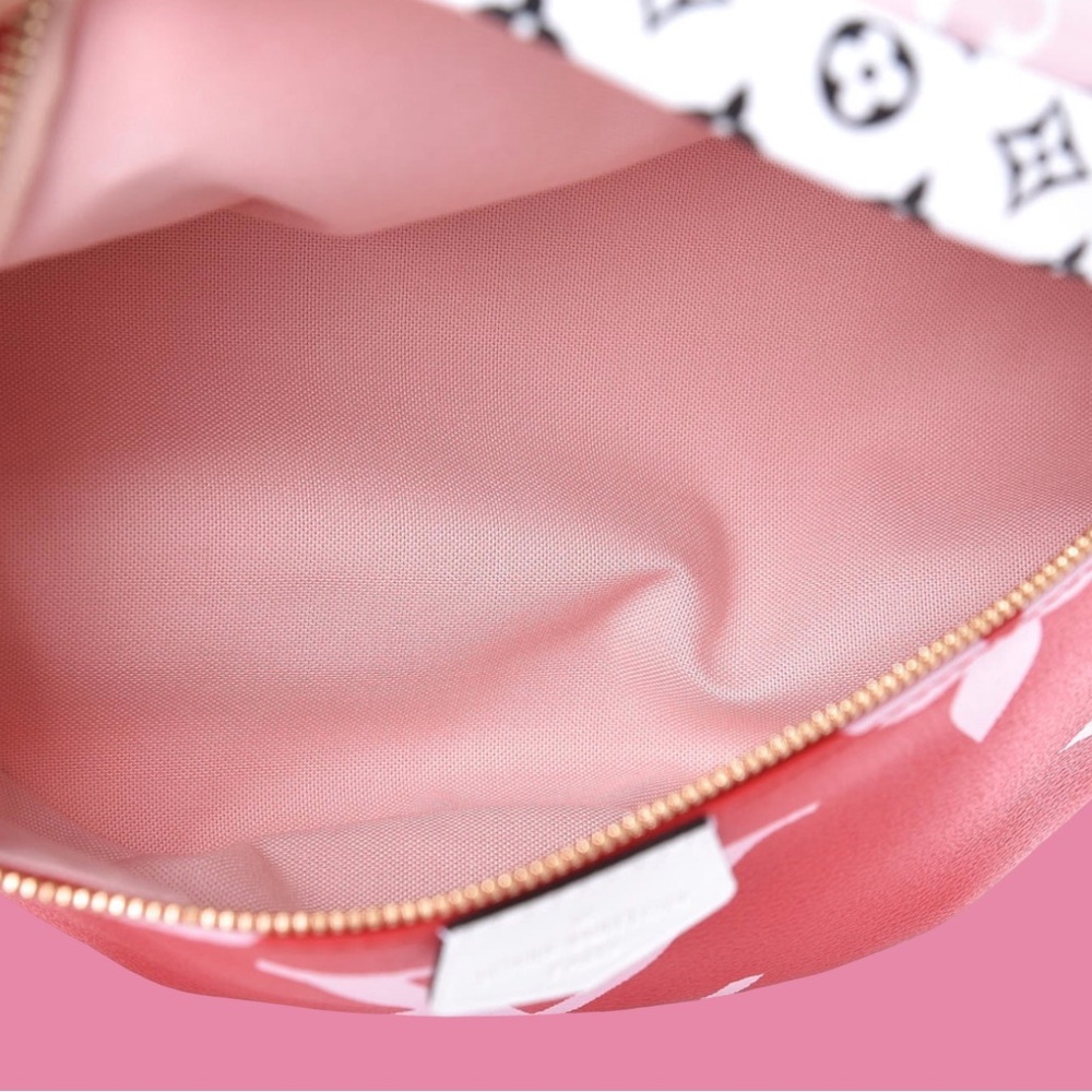 Louis Vuitton Giant Monogram Bumbag Red View 5